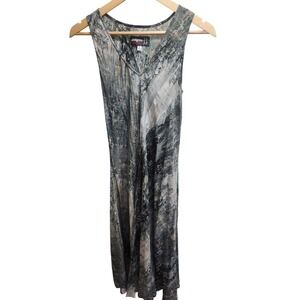 Pete & Greta Johnny Was Maxi Dress‎ Abstract Print Sleeveless XS